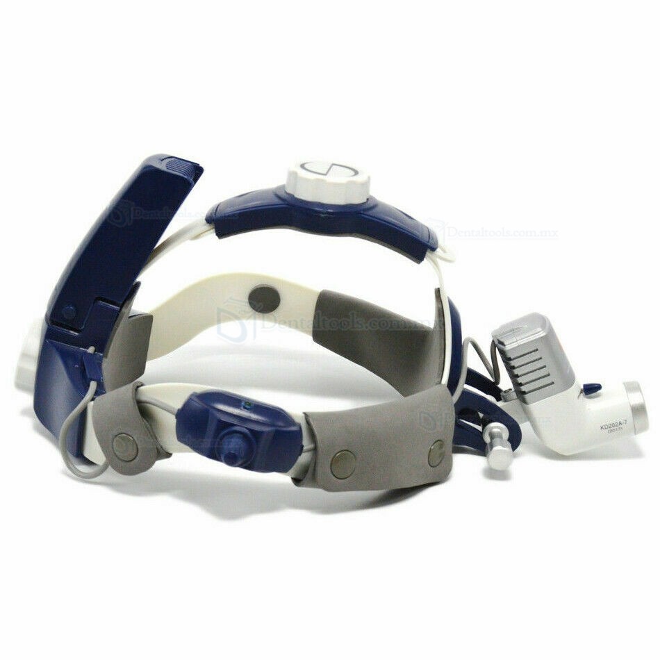 KD-202A-7 L&aacute;mpara frontal quir&uacute;rgica dental LED de 5W con diadema